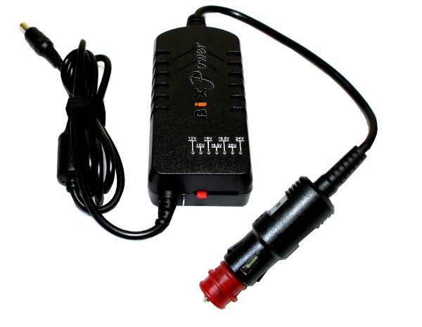 Laptop Car / Truck (12v / 24v) DC Power Adapter with Multi Output Voltages  DD90X