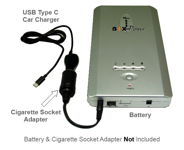 Usb To 12v Adapter Usb C Male To 12v Cigarette Lighter Socket Female Power  Cord
