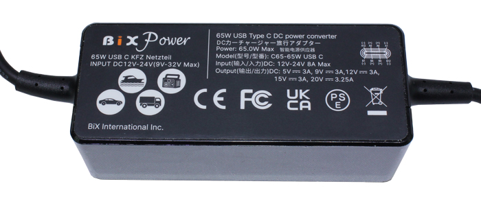 12V USB C Buchse auf Dc Stecker Stromanschluss Typ C auf Dc Jack