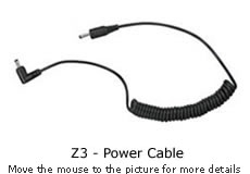 12V DC Power Output Cable for BiXPower MP100 and iP100 Batteries